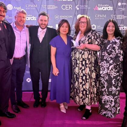 Burnage Named Region's Most Inspirational Secondary School