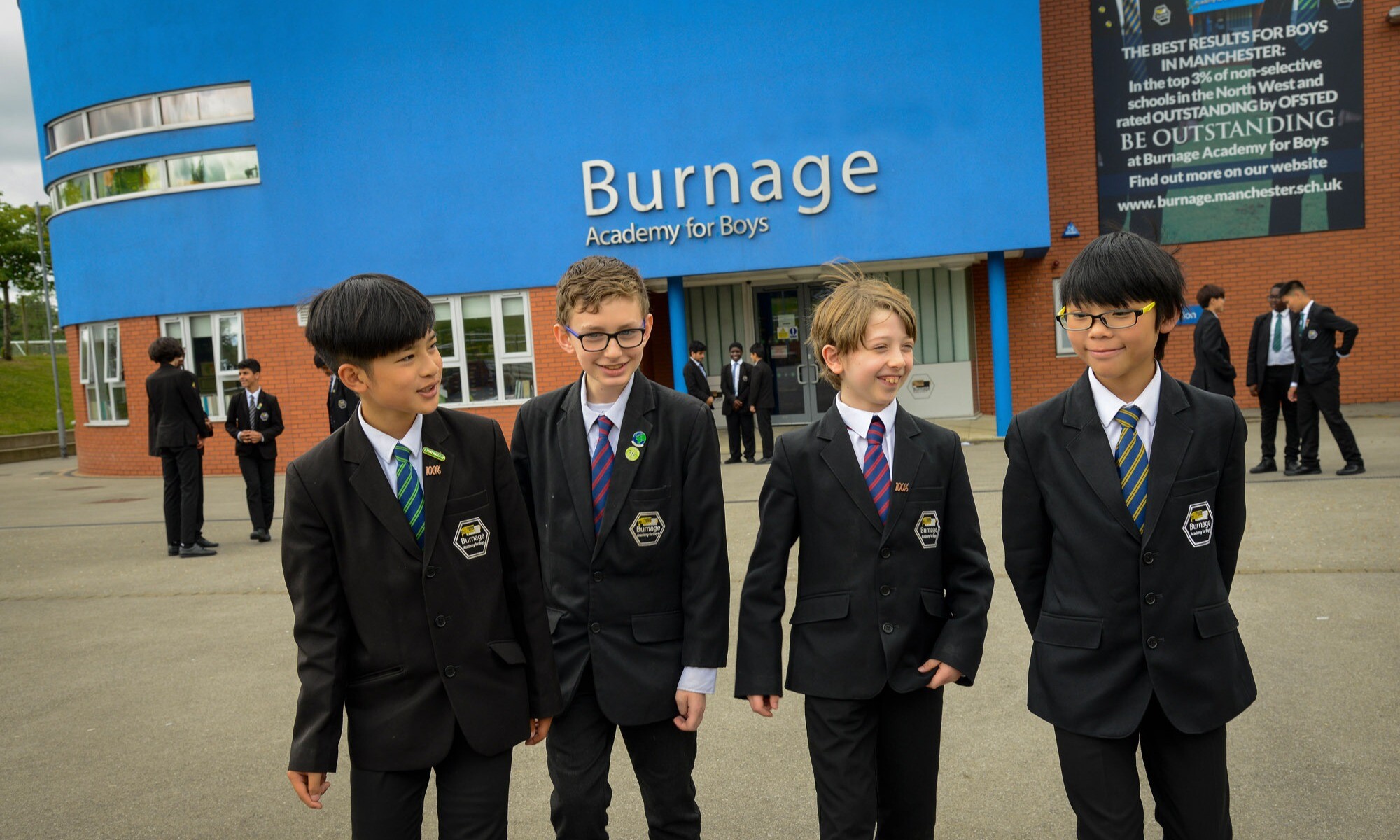 Boys do better at Burnage